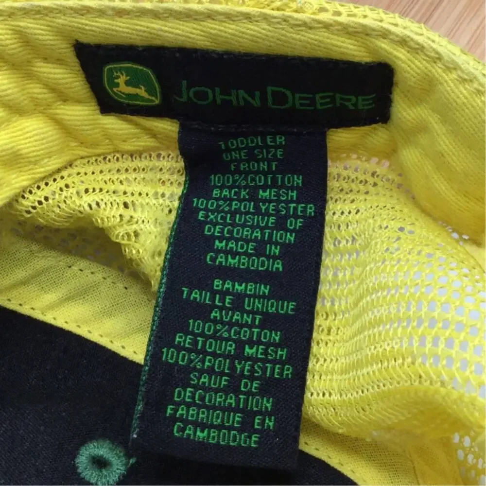 John Deere Kids Snapback Baseball Cap
